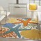 Homeroots 4 x 6 ft. Multi Color Indoor & Outdoor Area Rug 385085 - alternate 2